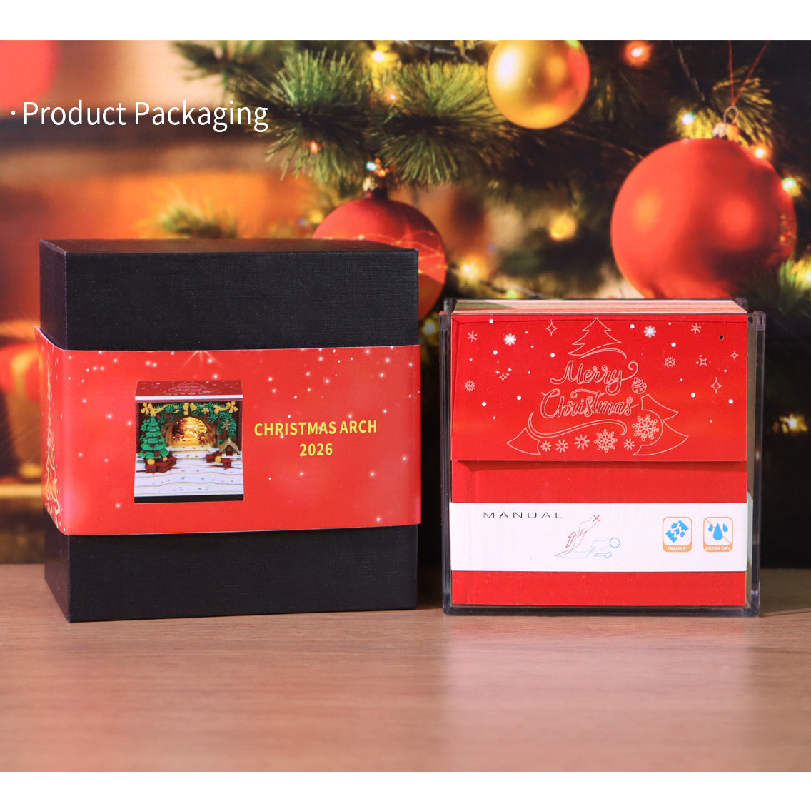 Christmas Archway 3D Memo Pad - Weekly Planner 2026