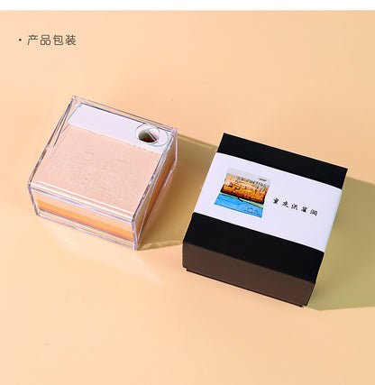 Hongya Cave 3d Memo Pad - Weekly Planner 2026