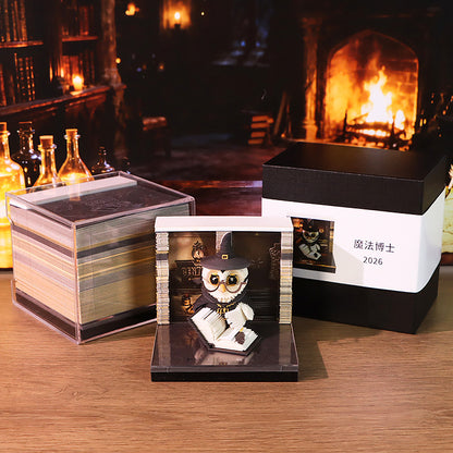 Wizard 3D Memo Pad - Weekly Planner 2026