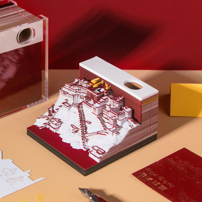 Potala Palace 3d Memo Pad