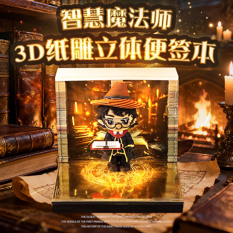 Wise Wizard 3d Memo Pad - Weekly Planner