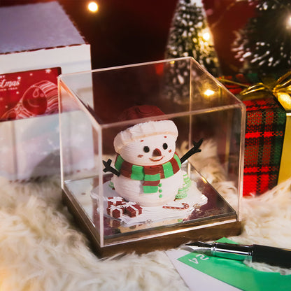Christmas Snowman 3d Memo Pad - Daily Calendar 2026