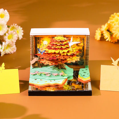 Phoenix Parasol Tree 3d Memo Pad - Weekly Planner 2026