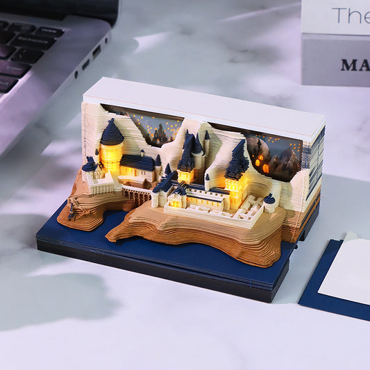 Magic Academy 3d Memo Pad - Weekly Planner 2026