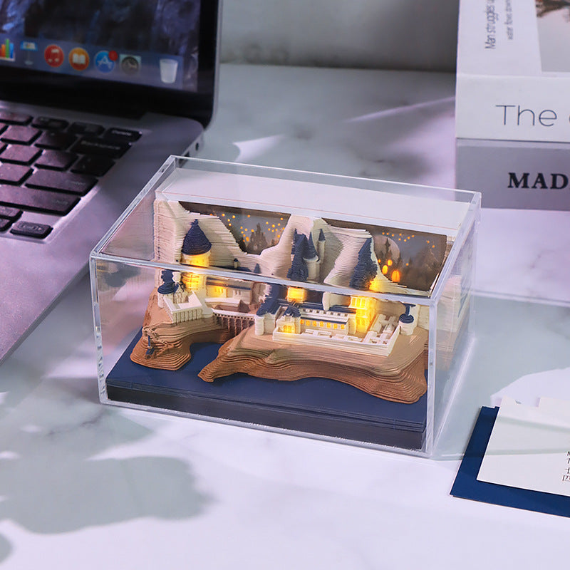 Magic Academy 3d Memo Pad - Weekly Planner 2026