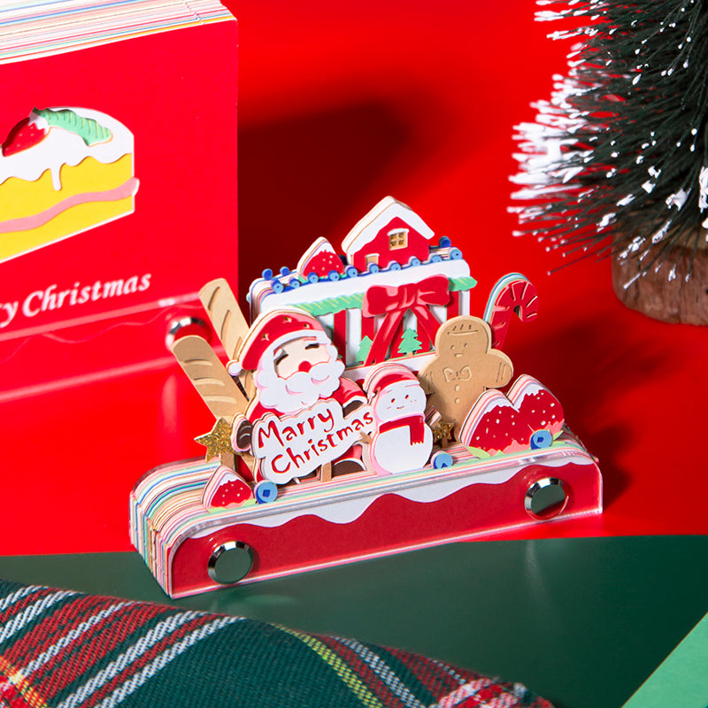 Christmas Strawberry 3d Memo Pad - Weekly Planner 2026