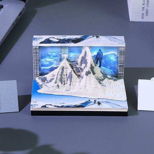 Mount Everest 3D Memo Pad - Weekly Planner 2026