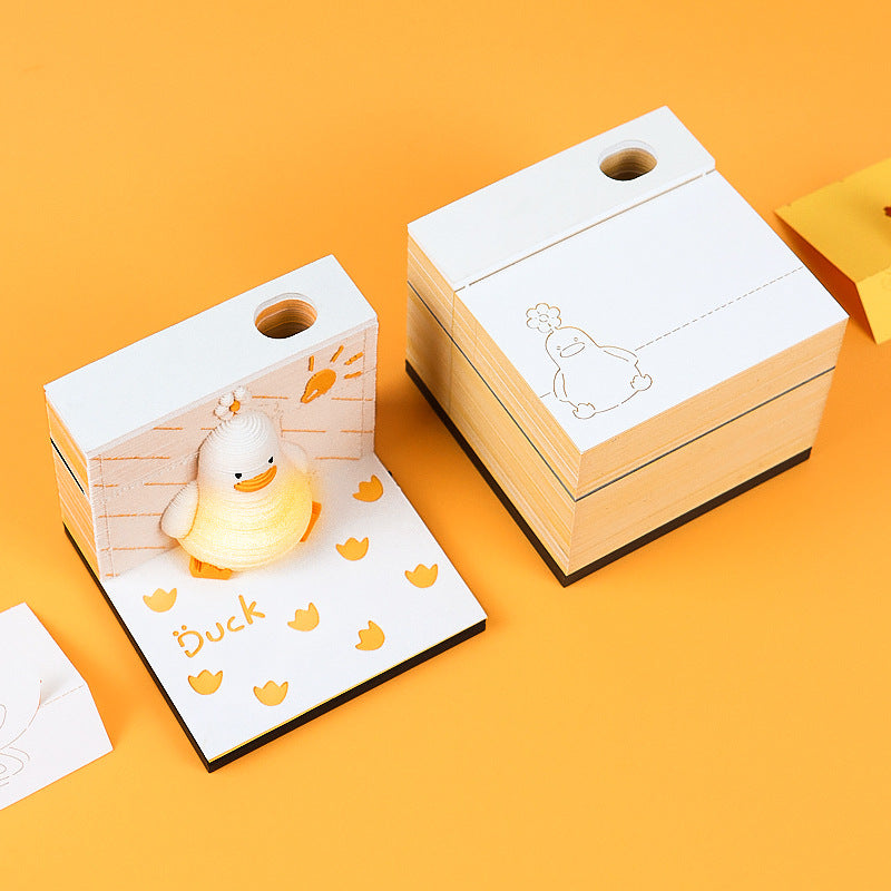 Lucky Duck 3d Memo Pad