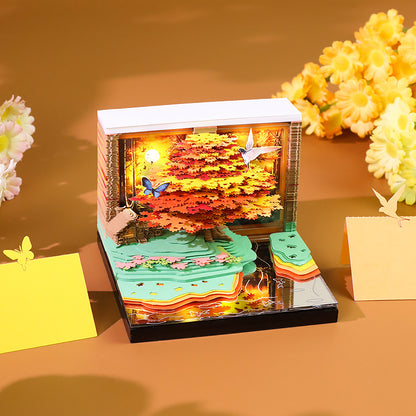 Phoenix Parasol Tree 3d Memo Pad - Weekly Planner 2026