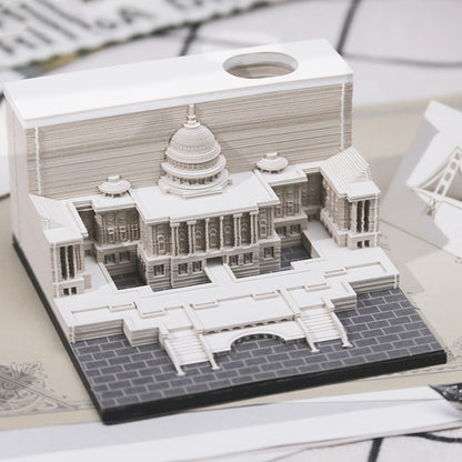White House 3d Memo Pad