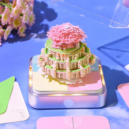 Sky Castle 3D Memo Pad - Daily Calendar 2026