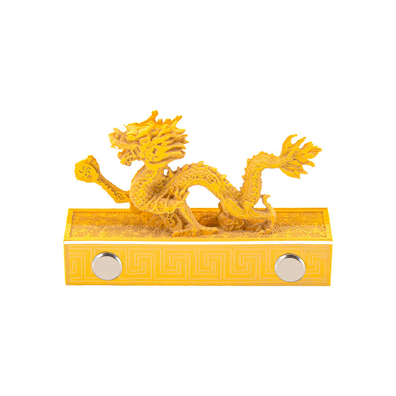 Golden Dragon 3d Memo Pad - Weekly Planner 2026