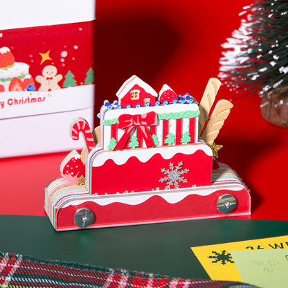 Christmas Strawberry 3d Memo Pad - Weekly Planner 2026