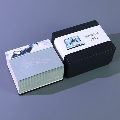 Mount Everest 3D Memo Pad - Weekly Planner 2026