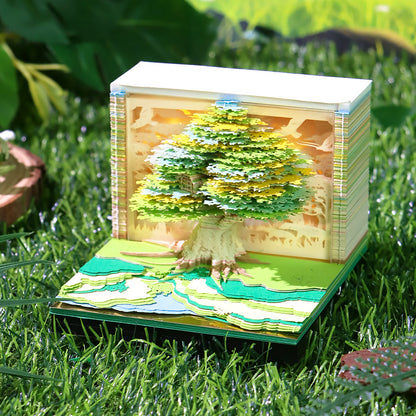 Enchanted Treehouse 3d Memo Pad - Weekly Planner 2026