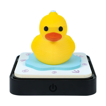 Yellow Duck 3d Memo Pad - Daily Calendar 2026