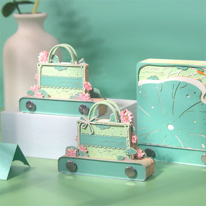 Blooming Season 3d Memo Pad