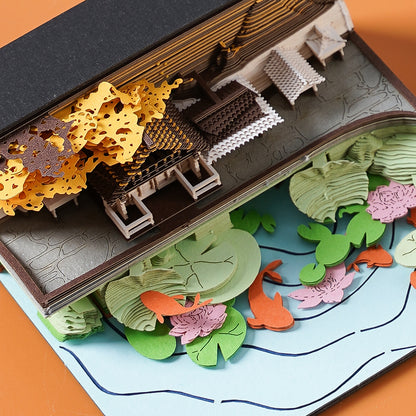 Chinese Summer 3D Memo Pad - Weekly Planner 2026