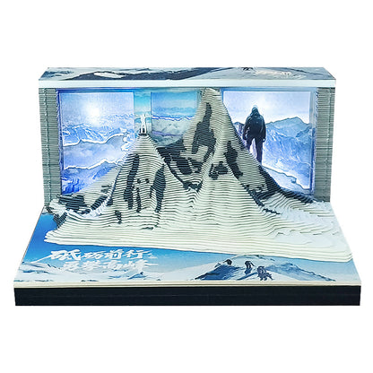 Mount Everest 3D Memo Pad - Weekly Planner 2026