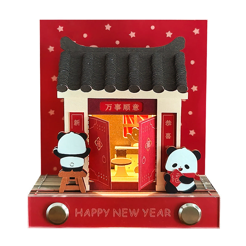 Happy Chinese New Year  3d Memo Pad - Weekly Planner 2026