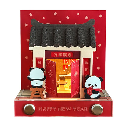 Happy Chinese New Year  3d Memo Pad - Weekly Planner 2026