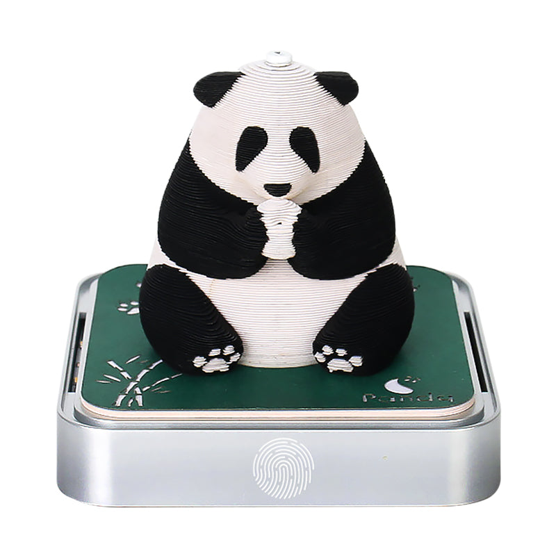 Sitting Panda 3d Memo Pad - Daily Calendar 2026