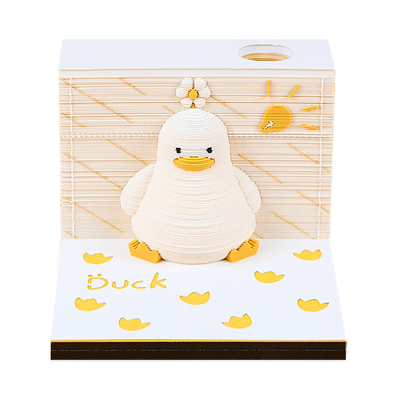 Lucky Duck 3d Memo Pad