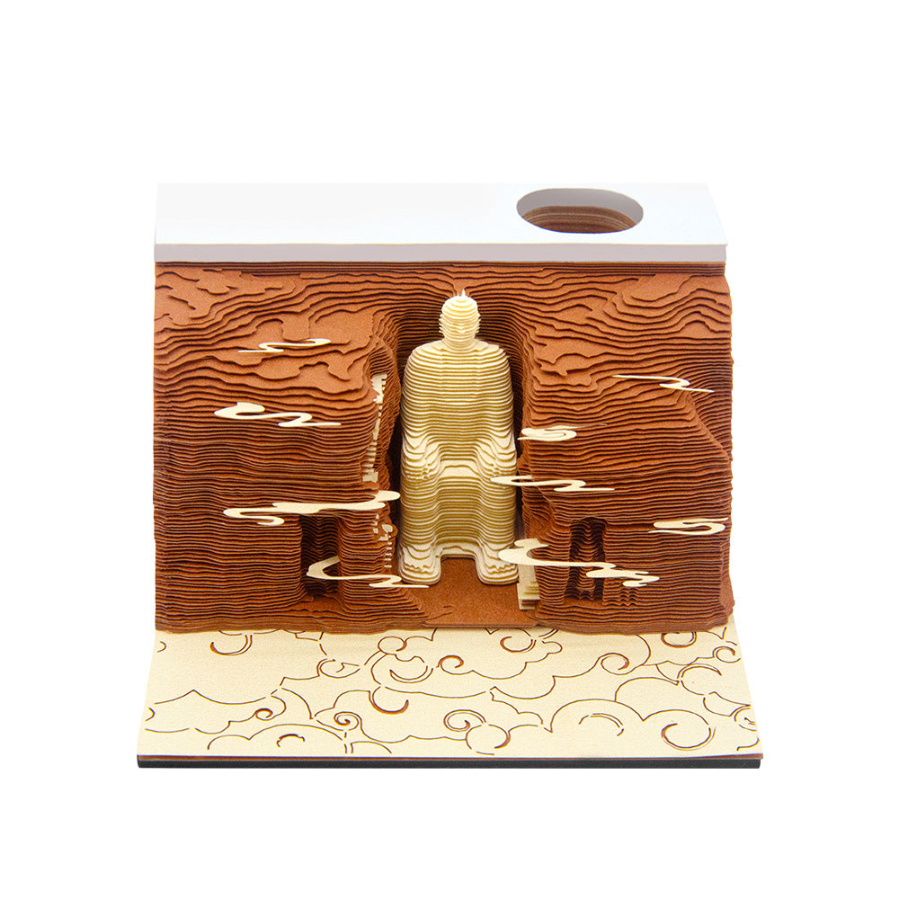 Leshan Giant Buddha 3d Memo Pad