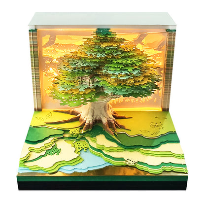 Enchanted Treehouse 3d Memo Pad - Weekly Planner 2026