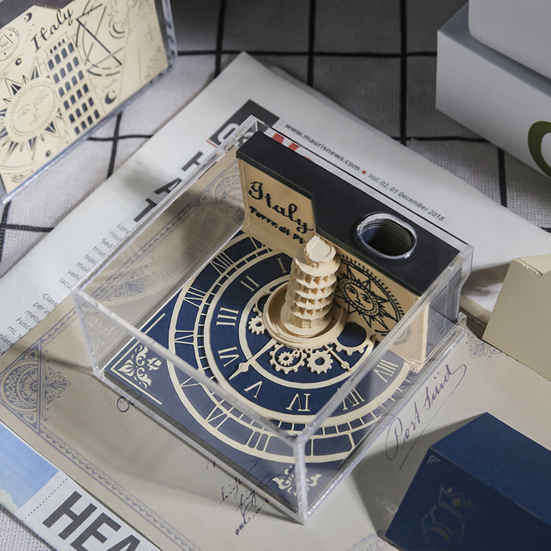 Leaning Tower Pisa 3d Memo Pad