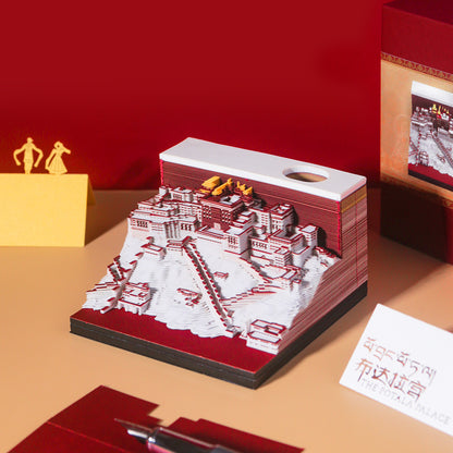 Potala Palace 3d Memo Pad