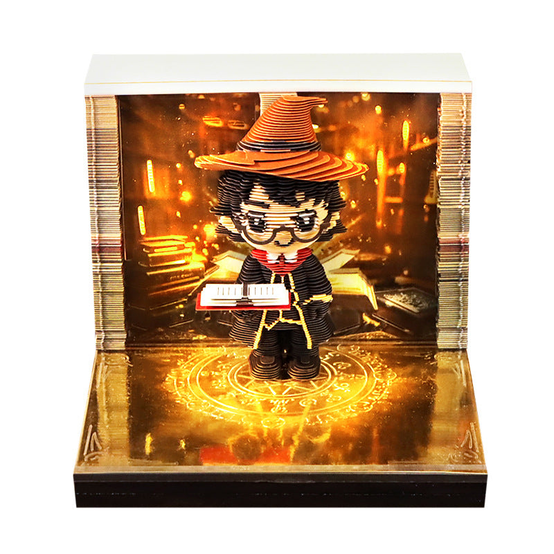 Wise Wizard 3d Memo Pad - Weekly Planner