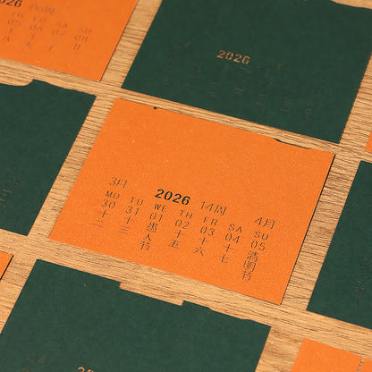 Lijiang Old Town 3d Memo Pad - Weekly Planner 2026