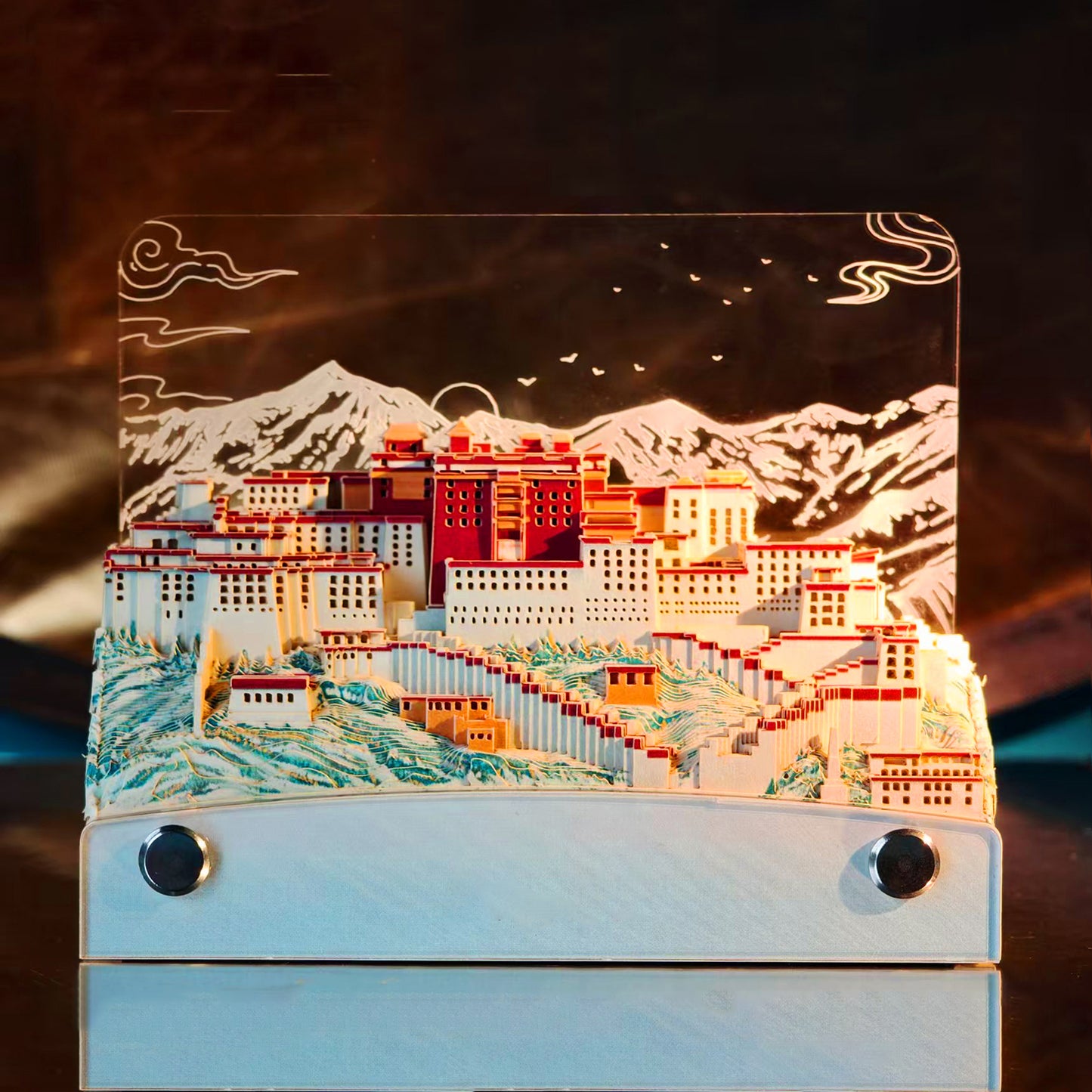 Potala Palace 3d Memo Pad - Weekly Planner 2026