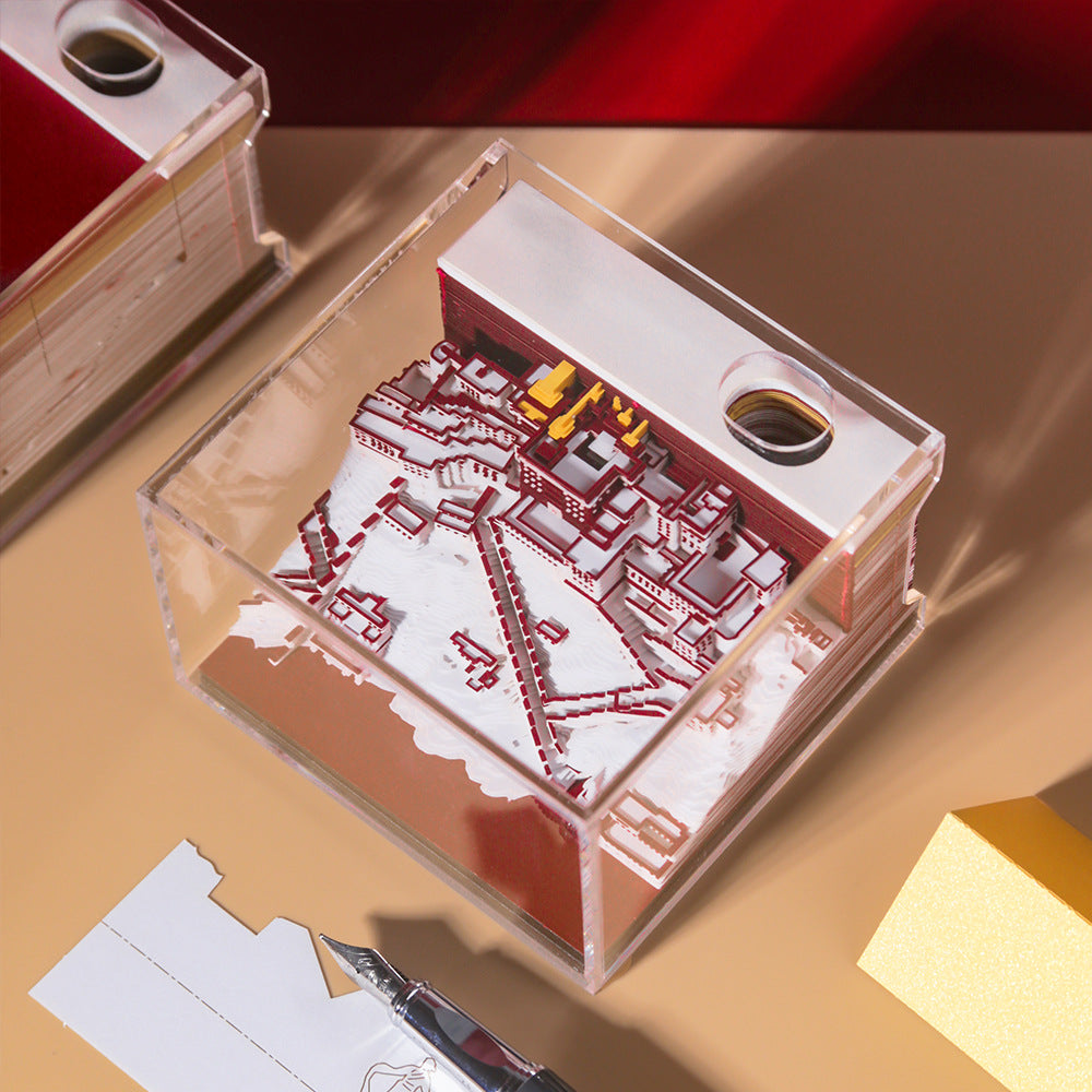Potala Palace 3d Memo Pad