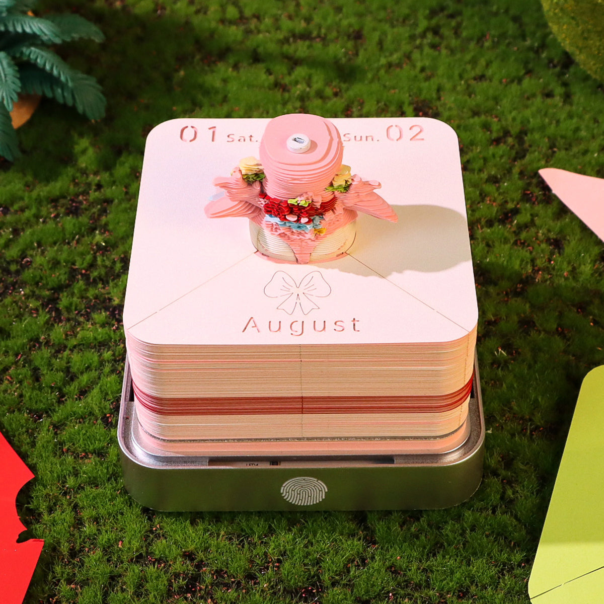 Elk 3d Memo Pad - Daily Calendar 2026