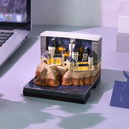 Magic Castle 3d Memo Pad - Weekly Planner 2026