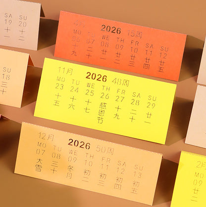 Phoenix Parasol Tree 3d Memo Pad - Weekly Planner 2026