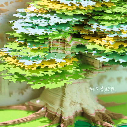 Enchanted Treehouse 3d Memo Pad - Weekly Planner 2026