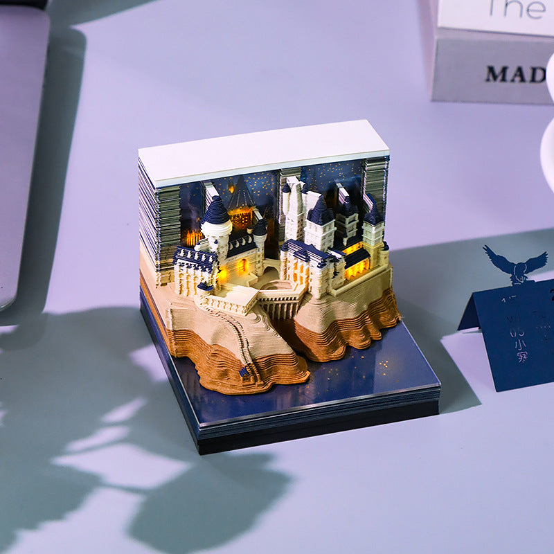 Magic Castle 3d Memo Pad - Weekly Planner 2026