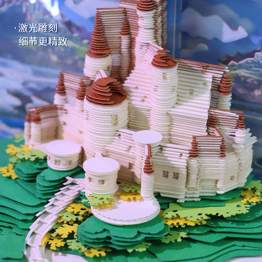 Castle in the Sky 3D Memo Pad - Weekly Planner 2026