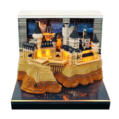 Magic Castle 3d Memo Pad - Weekly Planner 2026