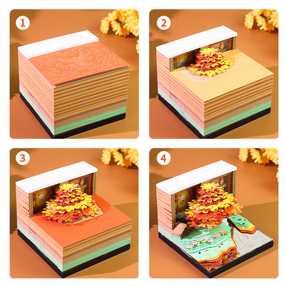 Phoenix Parasol Tree 3d Memo Pad - Weekly Planner 2026